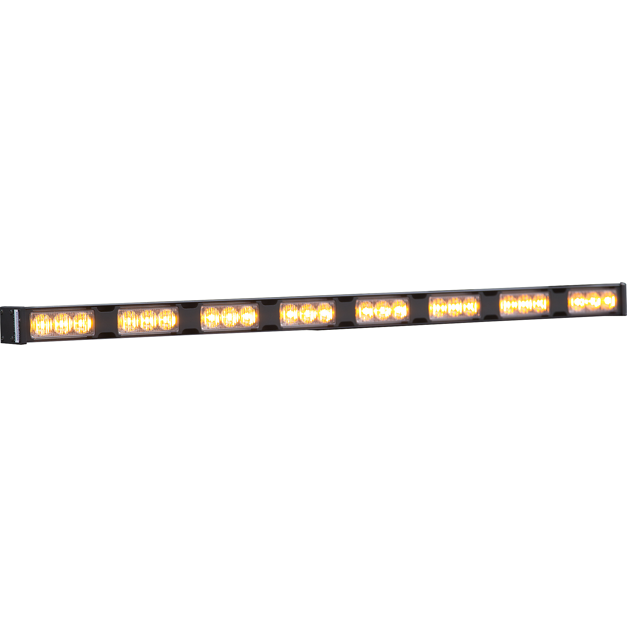 Buyers Products, 46.5in. Warning Traffic Advisor Work Truck Strobe Light Bar, Light Type LED, Lens Color Amber, Included (qty.) 1 Model# 8894047